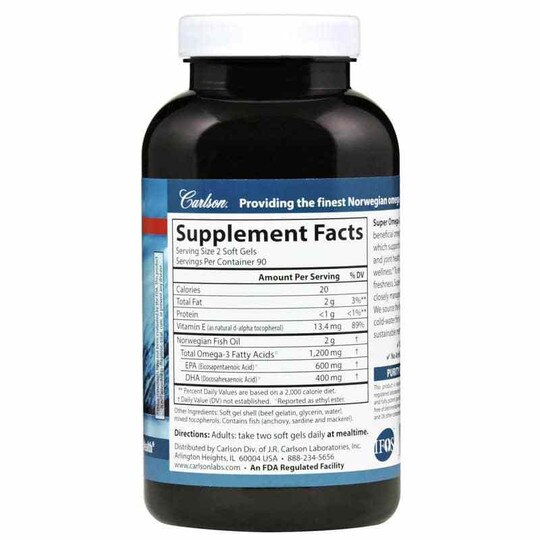 Super Omega-3 Gems 1,200 Mg, CL